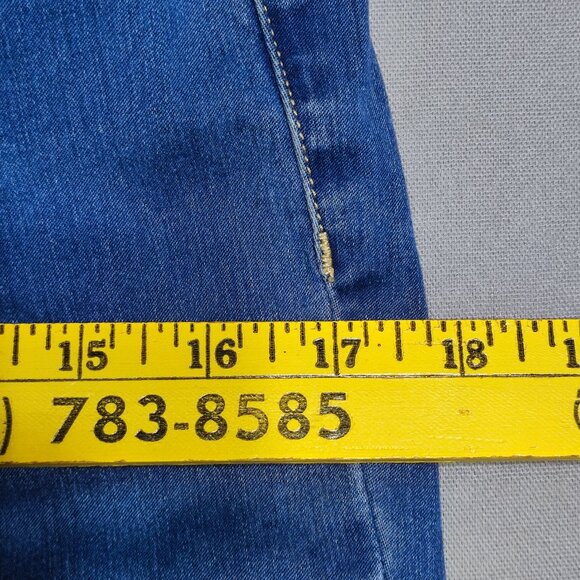 Guess Jeans high-waist skinny Tahiana fit women's size 29 denim blue stretch - Picture 13 of 16